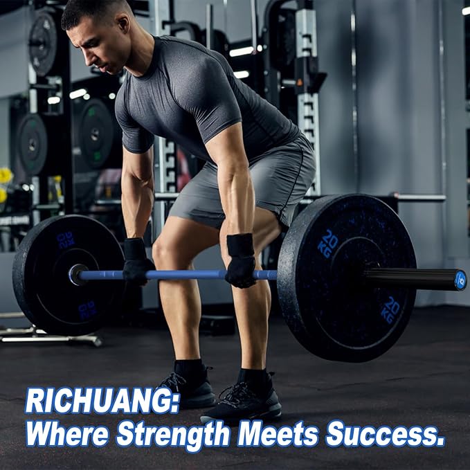 7ft Olympic Barbell, Weightlifting Barbell 28mm 45lb - 500/700/1000lbs Capacity with Smooth Spinning Sleeves, Olympic Bar Fits 2" Olympic Plates, for Snatch Clean Jerk - Home Gym Training