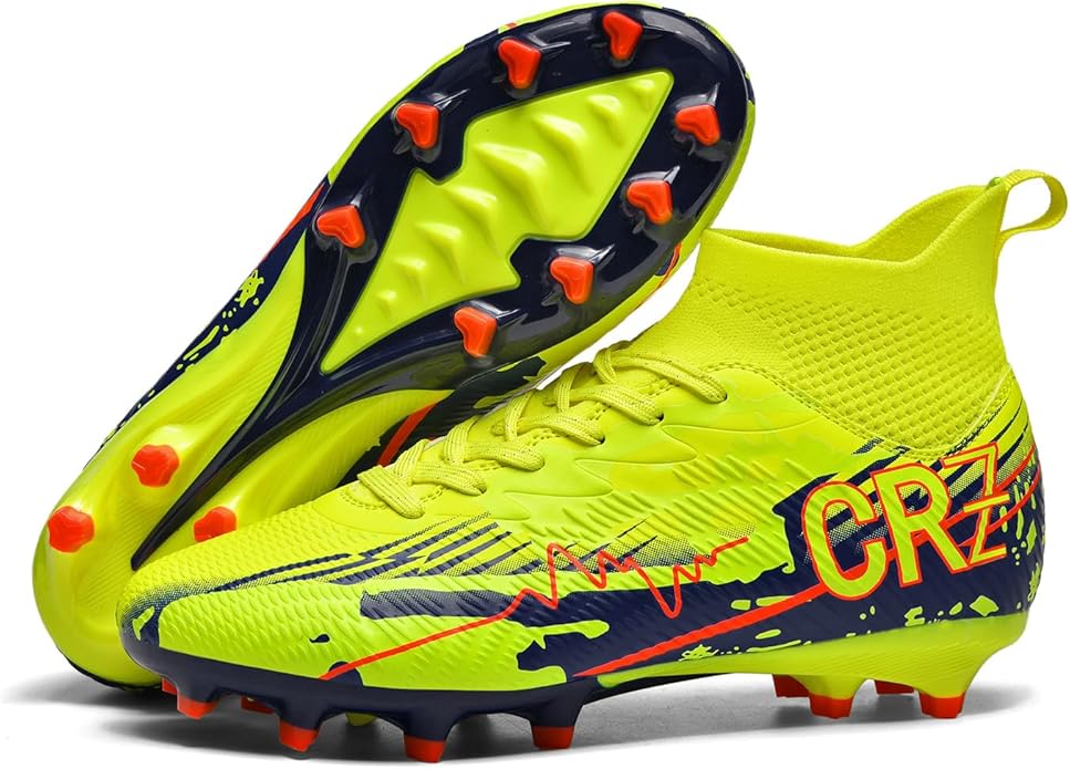 Soccer Cleats for Mens Womens Indoor Turf Soccer Shoes Youth AG TF Training Football Boots Unisex