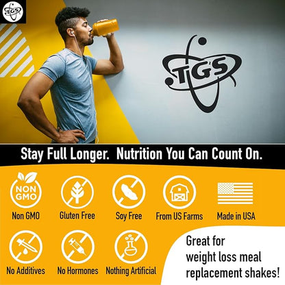 100% Whey Protein Powder Unflavored, Unsweetened for Men & Women - Clean, No Artificial Ingredients - 5lb Bulk, Soy Gluten Free, Keto, Low Carb - Post Workout Muscle Growth Recovery