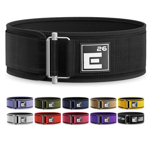 Element 26 Self-Locking Weight Lifting Belt (L, Black)