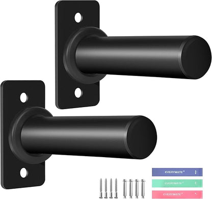 Weight Plate Holder, Wall Mounted Weight Storage Rack for Olympic Weight Plate,Home Gym Organizer（Upgrade Length and Thick Steel）