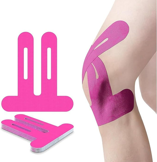 Precut Kinesiology Knee Tape Hypoallergenic Athletic for Knee Pain Knee Tape for Knee Pain Relief