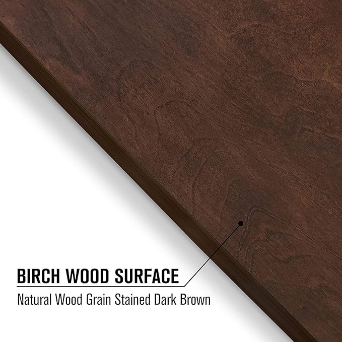 GoSports 4'x2' Regulation Size Wooden Cornhole Boards Set with Dark Brown Varnish | Includes Carrying Case and Bean Bags (Choose Your Colors) Over 100 Color Combinations