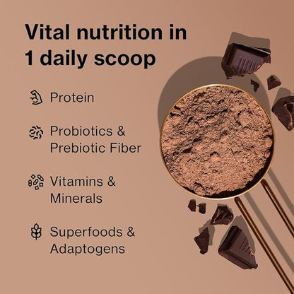 Shakeology 0g Added Sugar Plant Based Protein Powder Blend, Gluten-Free Shake with Vitamins and Minerals ??Helps Support Healthy Weight Loss, Lean Muscle, Gut Health ??Vanilla, 30 Servings
