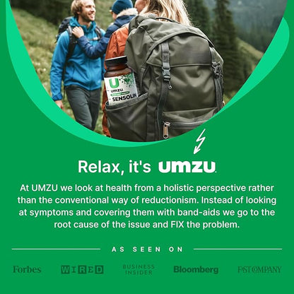 UMZU Sensolin GLP-1 Metabolic Support Supplement, Boost GLP-1 Production, Reduce Food Noise, Balance Mood, Clinically Advanced Berberine, Ceylon Cinnamon, Chromium (60 Capsule | 30 Day Supply)