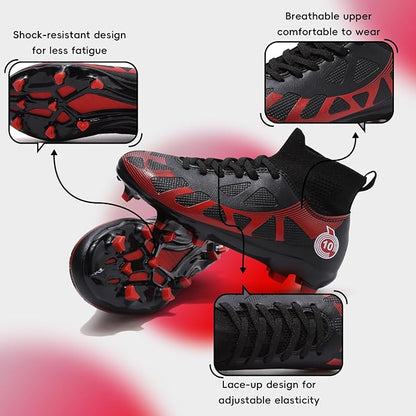 Soccer Cleats Kids Boys Girls Athletic Outdoor Football Shoes