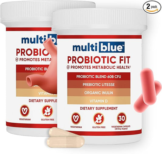 Probiotic Fit for Men & Women, Bifidobacterium Lactis B-420, Digestive & Gut Health, 60 Billion