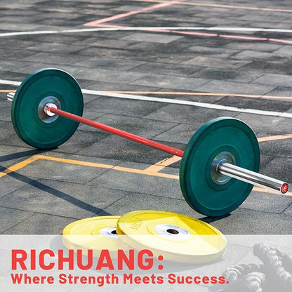 7ft Olympic Barbell, Weightlifting Barbell 28mm 45lb - 500/700/1000lbs Capacity with Smooth Spinning Sleeves, Olympic Bar Fits 2" Olympic Plates, for Snatch Clean Jerk - Home Gym Training