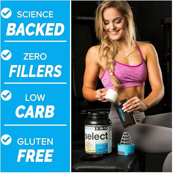 PEScience Select Protein Powder, Whey and Casein Blend, Clean Protein Powder for Women and Men, Low Calorie, Low Carb, Keto Friendly, Gluten Free - Chocolate Peanut Butter Cup - 27 Servings