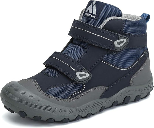 Mishansha Kids Hiking Boots Toddler Girls Boys Hiking Shoes Water-Resistant Anti-Collision Non-Slip