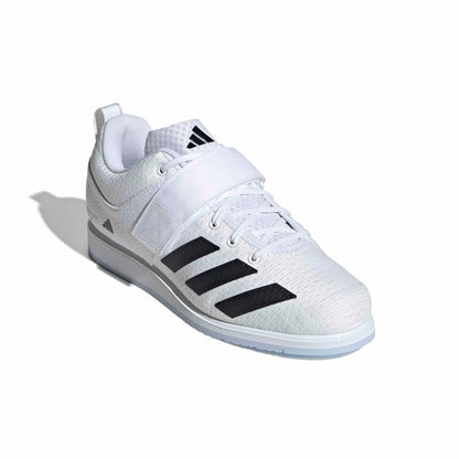 adidas Unisex-Adult Powerlift 5 Weightlifting, White/Black, 7