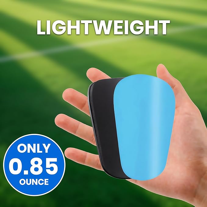 2 Pairs Mini Shin Guards Youth Soccer Tiny Shin Protective Pads Small Shin Guards Miniature Shin Pads Professional Protection for Soccer Players Kids Teenagers