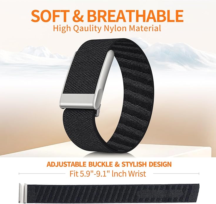 CoreKnit Wristband Compatible with WHOOP 5.0 One and Peak, Soft Adjustable Comfortable Knit Versatile Replacement Bands for Whoop 5.0 Sleep, Accessory for Health & Fitness Wearable