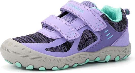 Mishansha Kids Hiking Boots Toddler Girls Boys Hiking Shoes Water-Resistant Anti-Collision Non-Slip