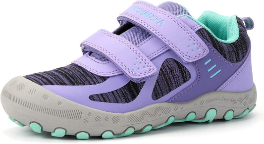 Mishansha Kids Hiking Boots Toddler Girls Boys Hiking Shoes Water-Resistant Anti-Collision Non-Slip