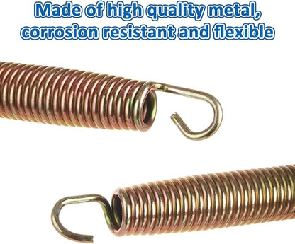 32PCS 6.5 Inch Trampoline Springs Replacement Trampoline Springs Heavy Duty Replacement Trampoline Parts Springs Universal Trampoline Accessories with T-Hook for Outdoor Trampoline