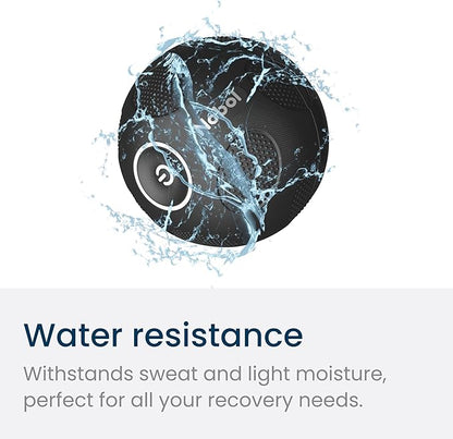 Nobol - MyoSphere Vibration Massage Ball for Deep Tissue Stimulation, Muscle Tension Relief and Stress Reduction | Your Portable Deep Tissue Therapist | Space Black | 1.5lb