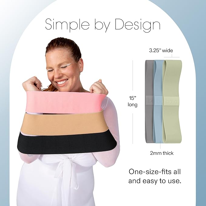 Bala Booty Bands Resistance Bands for Women & Men - Elastic Exercise Bands for Working Out - Wrist, Ankle, Legs & Booty Bands - Workout Resistance Bands for Yoga, Pilates, Strength Training