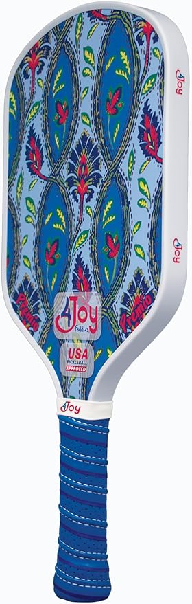4Joy Pickleball Paddle Premio Series - Thermoformed Premium T700 Carbon Fiber Pickleball Paddless - Professional Pickleball Rackets for Women & Men - 16mm Honeycomb Core - USAP Approved