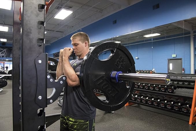 Lock-Jaw HEX 50mm / 2" Olympic Barbell Collar (Blue)