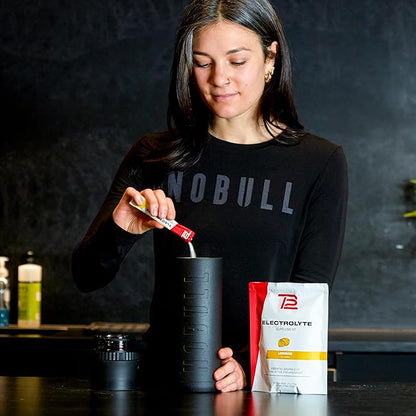 TB12 Electrolytes Powder Packets Lemonade ??Mineral-Rich Electrolyte Powder for Fast Hydration by Tom Brady - Natural, Low Sugar, Vegan, Gluten-Free, Easy to Mix - 15 Stickpacks