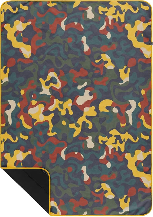 Rumpl Everywhere Mat, Waterproof Picnic Blanket and Ground Mat for Camping, Hiking, and Picnicking