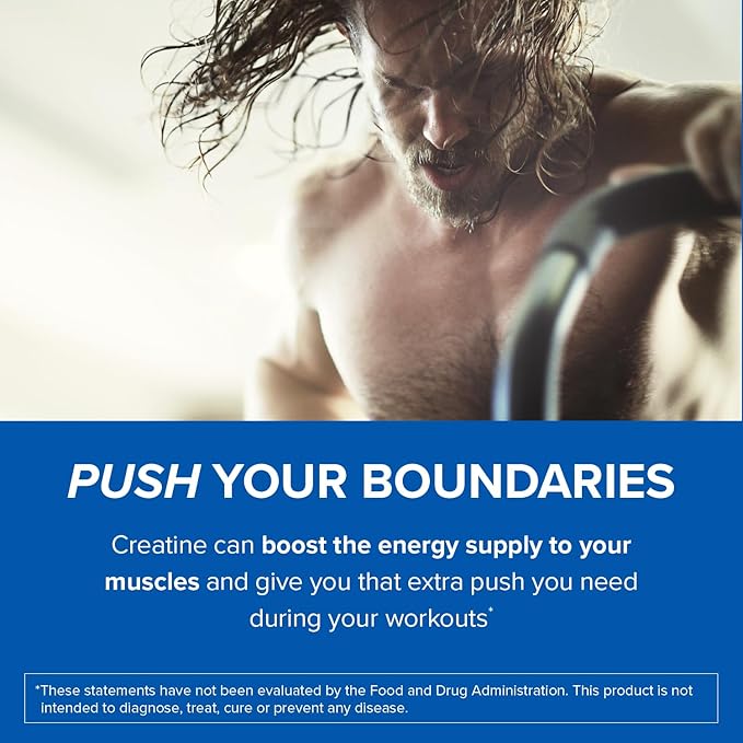 Creatine Monohydrate Powder - NSF Certified for Sport Creatine Supplement to Support Muscle
