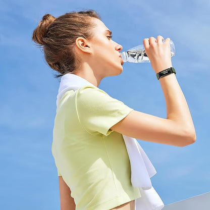 Elastic Braided Watch Band Compatible with Fitbit Inspire 3/Inspire 2/Inspire/Inspire HR/Fitbit ace 3/Ace 2, Adjustable Stretchy Strap Sport Nylon Loop Replacement Wristband for Fitbit Inspire