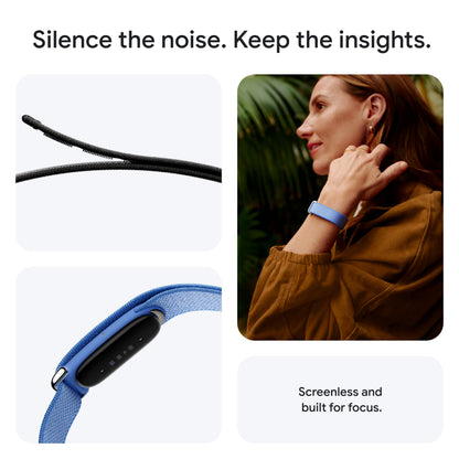Google Fitbit Air Performance Loop Band - One Size - Obsidian