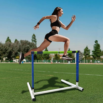 Detachable Hurdles Track and Field Adjustable Height Agility Training Hurdles Speed Practice Equipment for Sport