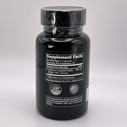 Original ??Testosterone Support Supplement for Men & Women ??Eurycoma Longifolia 100:1 Extract ??Tongkat Ali Root ??300mg ??60 Capsules, 30-Day Supply