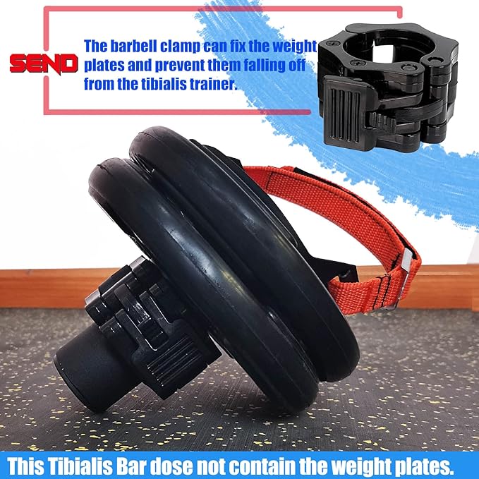 Tib Bar for Leg Strength Training, Biceps Femoris Muscle Exercise Equipment Tibia Dorsi Calf Machine, Tibialis Bar Leg Machine Tibialis Trainer