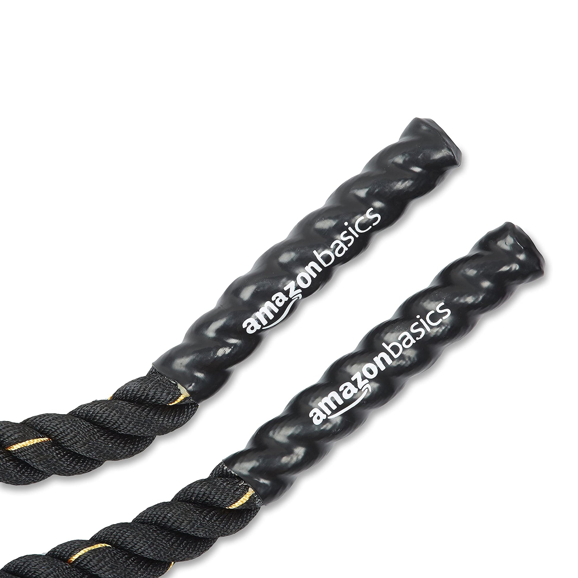 Amazon Basics Battle Rope for Home Gym Workout, Exercise Training Equipment, CrossFit, Strength