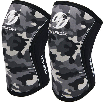 Knee Sleeves (1 Pair), 7mm Neoprene Compression Knee Braces, Great Support for Cross Training