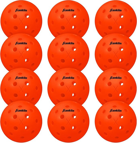 Franklin Sports X-40 Outdoor Pickleballs - Official Ball of USA Pickleball, APP Tour + US Open