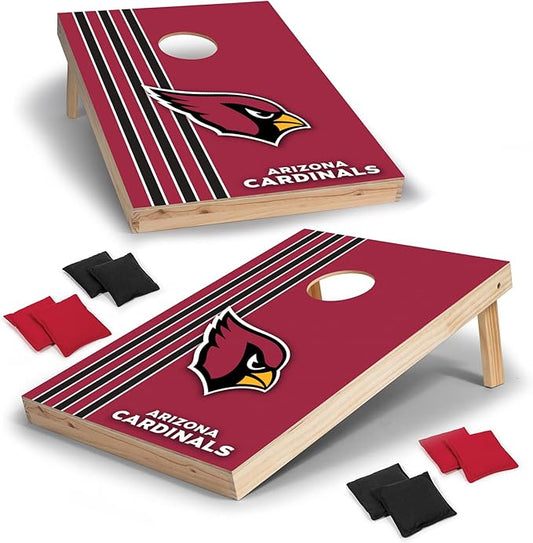 NFL 2' x 3' Solid Wood Cornhole Set with Direct Print HD Team Graphics – Great Gift for Any