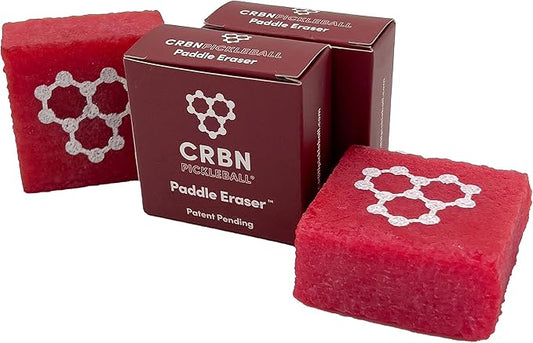 CRBN Pickleball Paddle Eraser, Best Carbon Fiber Pickle Ball Racket Cleaner, Fast & Easy Rubber Bar