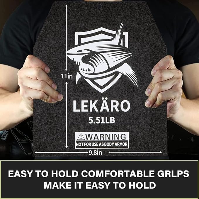 Weighted Vest Plates 5.51/8.81/15.43/20.94LB Pair for Weight Vests, Strength Training, Heavy Workout, Fitness, Running