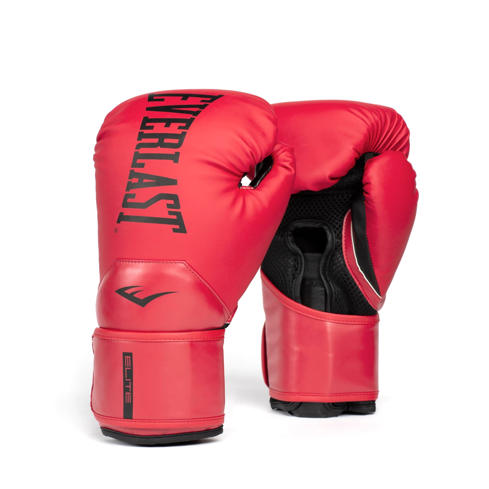 Everlast Elite 2 Boxing Gloves | Women, Men, Heavy Bag | Red | 16oz