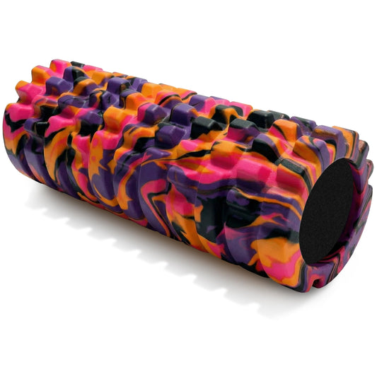 321 STRONG Patented 3-Zone Massage Roller, Medium Density for Exercise