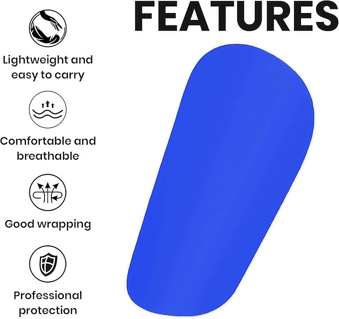 2 Pairs Mini Shin Guards Youth Soccer Tiny Shin Protective Pads Small Shin Guards Miniature Shin Pads Professional Protection for Soccer Players Kids Teenagers