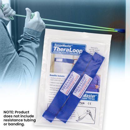 RangeMaster TheraLoop Door Anchor | Secure Non-Slip Resistance Band Anchor for Physical Therapy and