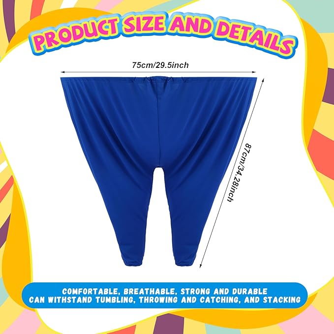 4 Pcs Granny Pants Yard Game Giant Pants Outdoor Game for Adults Outdoor Recreational Tossing & Catching Prop for Family Gatherings, Friends Party, Backyard BBQ Party