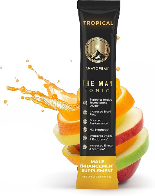 Male Enhancing Supplement Powder ??Testosterone Supplement for Men with Tongkat Ali, Maca Root