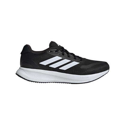 Adidas Men's Run Falcon 5, Black/White/Black, 10