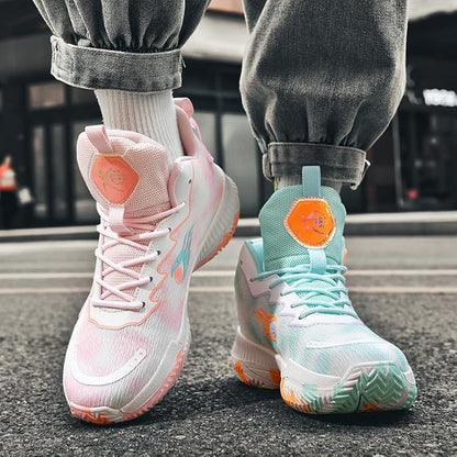 Basketball Shoes for Womens and Mens, Breathable Non Slip Outdoor Casual Unisex-Adult Fashion Sneakers