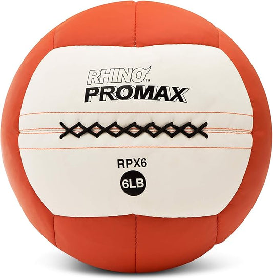 Champion Sports RPX16 Rhino Promax Slam Balls, 16 lb, Soft Shell with Non-Slip Grip, Medicine Wall Exercise Ball for Weightlifting, Plyometrics, Cross Training, & Home Gym Fitness