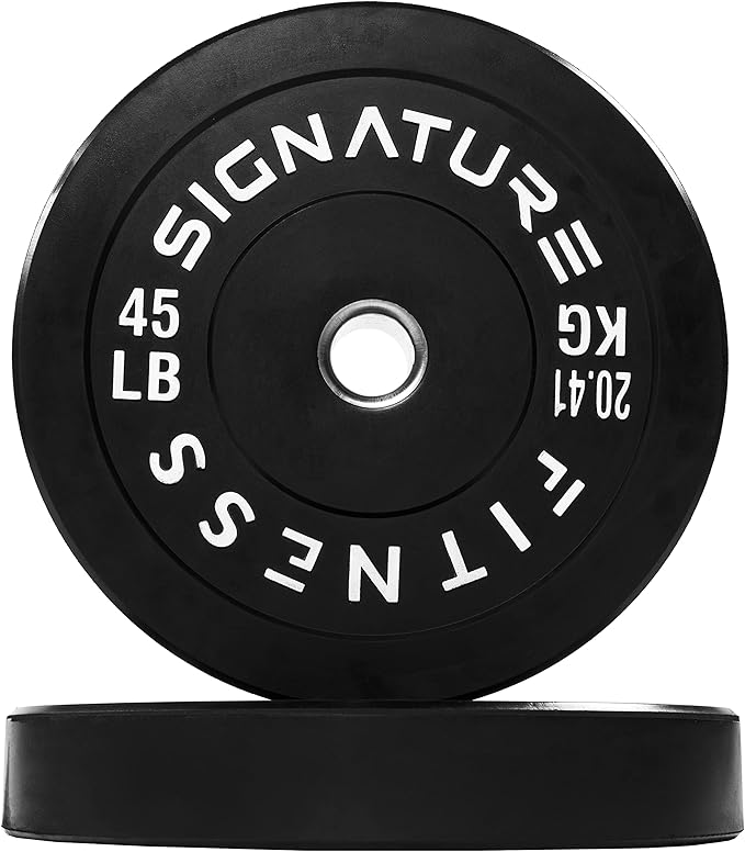 Olympic Bumper Plates Set, 2" Weight Plates for Strength Training & Weightlifting, Paris or Set or Set with Barbell, Multiple Options