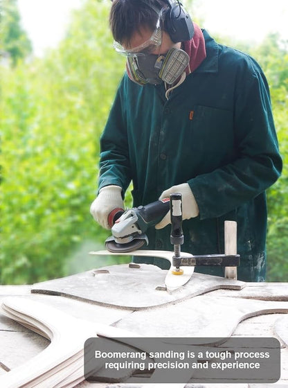 Returning Boomerang for Beginners – Easy to Throw, Boomerang That Comes Back, Handcrafted Returning Flying Toy Made of Plywood, Fun Outdoor Game, Thin, Lightweight and Safe to Use