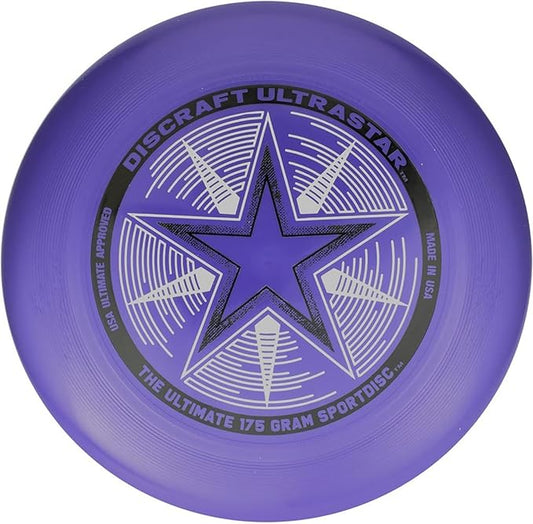 Discraft Ultrastar Ultimate Discs 1 & 2 Packs, Standard Size, for Competitive & Casual Play